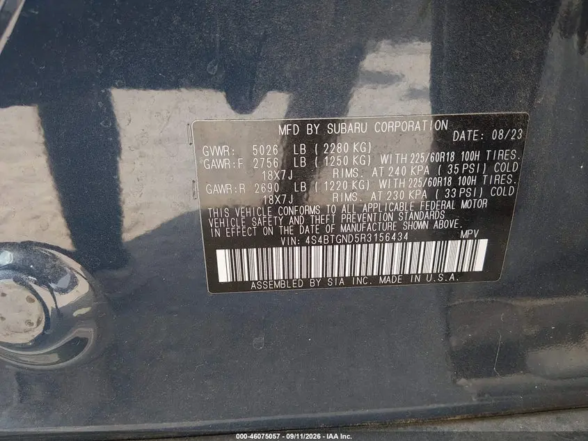 2024 SUBARU OUTBACK LIMITED XT