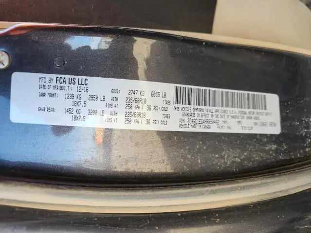 2017 CHRYSLER PACIFICA TOURING L PLUS  