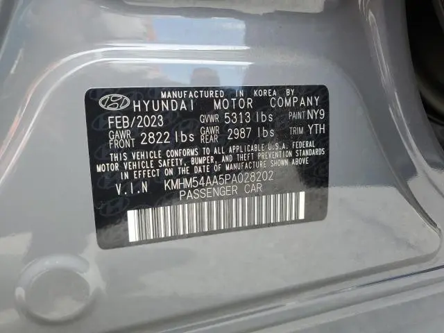 2023 HYUNDAI IONIQ 6 LIMITED  