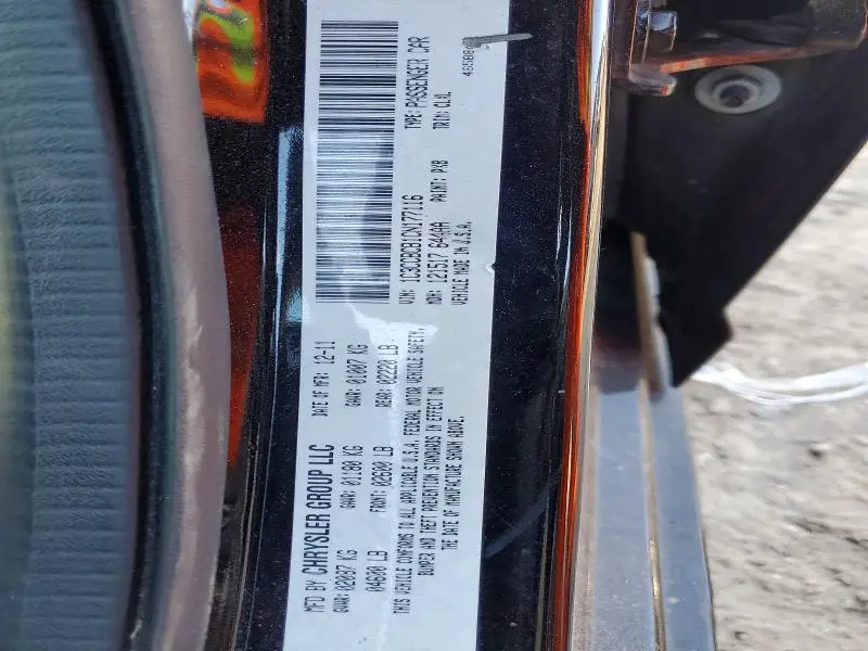2012 CHRYSLER 200 LIMITED  