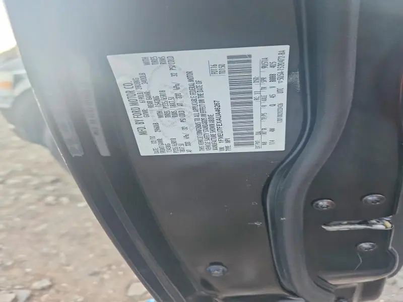 2010 FORD EXPLORER LIMITED  