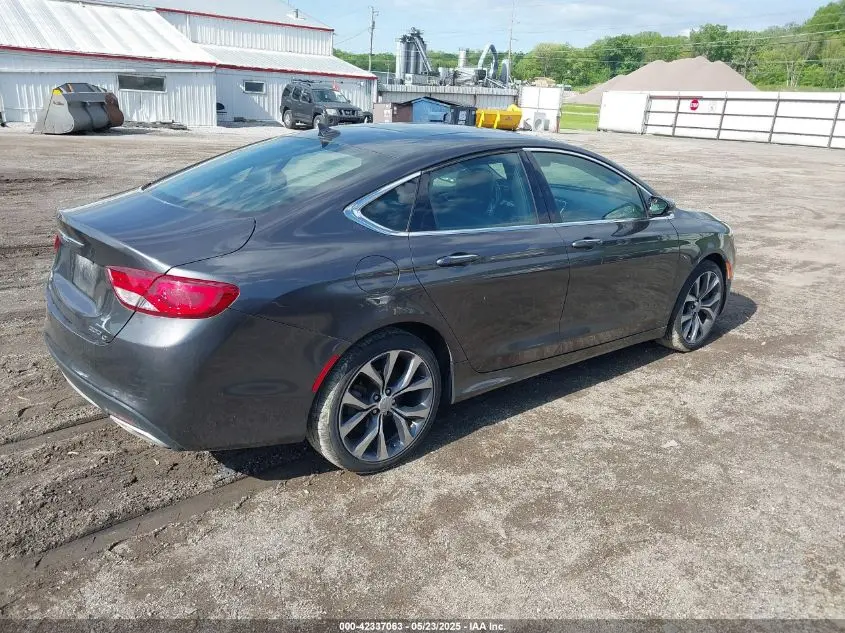2016 CHRYSLER 200 C