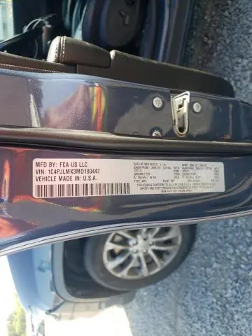 2021 JEEP CHEROKEE LATITUDE LUX  