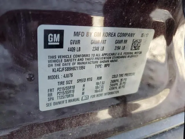 2017 BUICK ENCORE PREFERRED II  