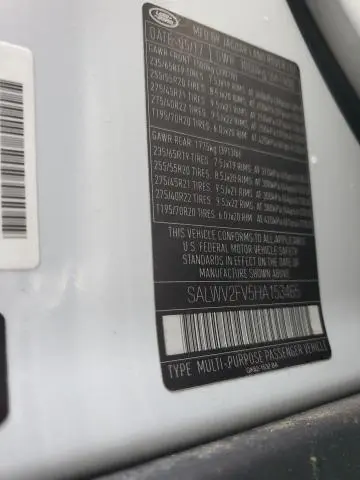 2017 LAND ROVER RANGE ROVER SPORT HSE DYNAMIC  