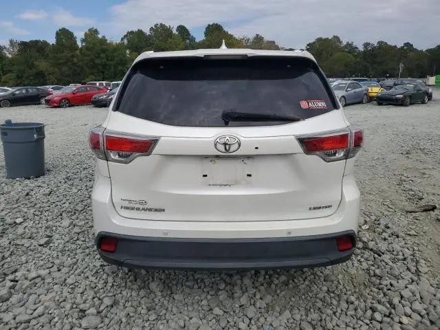 2016 TOYOTA HIGHLANDER LIMITED  