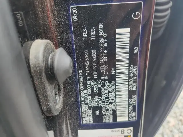 2021 TOYOTA 4RUNNER LIMITED  
