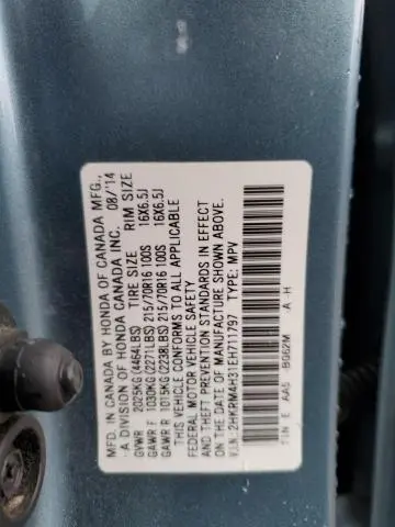 2014 HONDA CR-V LX  