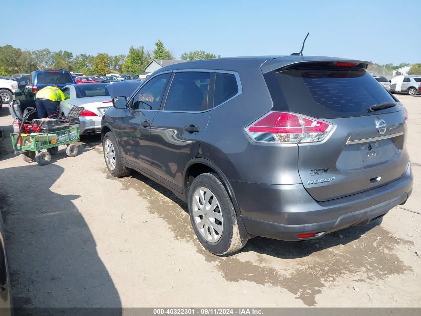 2016 NISSAN ROGUE S