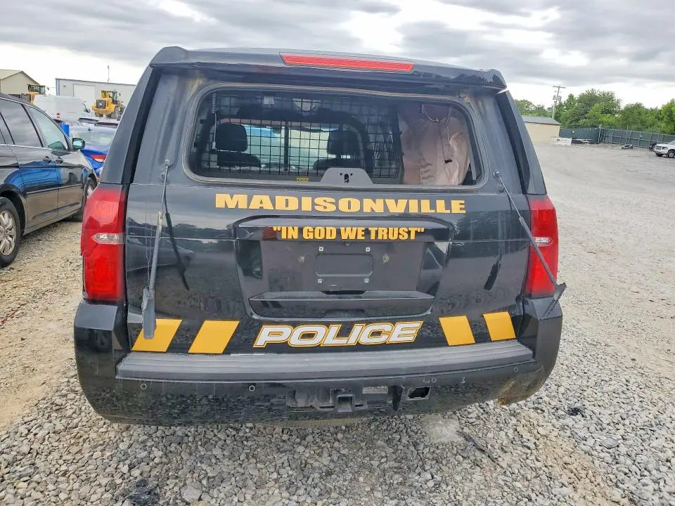 2016 CHEVROLET TAHOE POLICE  