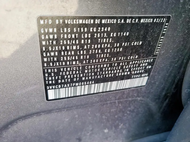 2023 VOLKSWAGEN TIGUAN SE R-LINE BLACK  