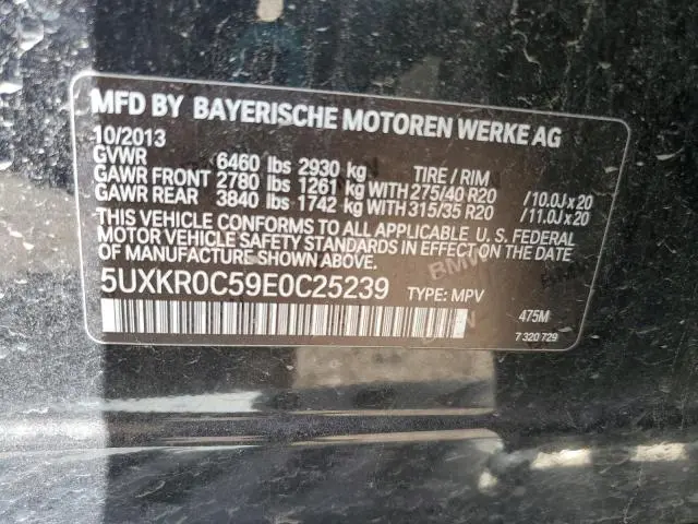 2014 BMW X5 XDRIVE35I  