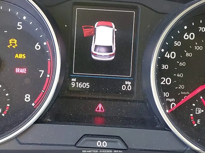 2018 VOLKSWAGEN TIGUAN 2.0T S