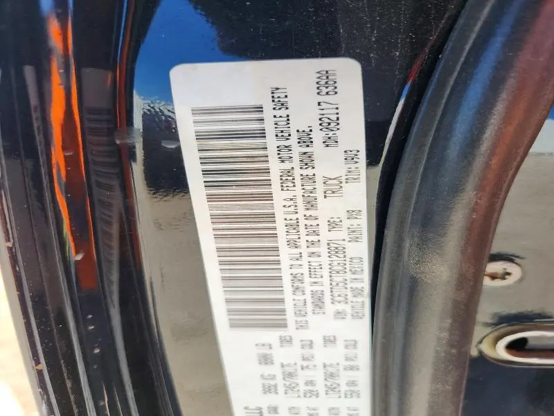 2012 DODGE RAM 2500 ST  