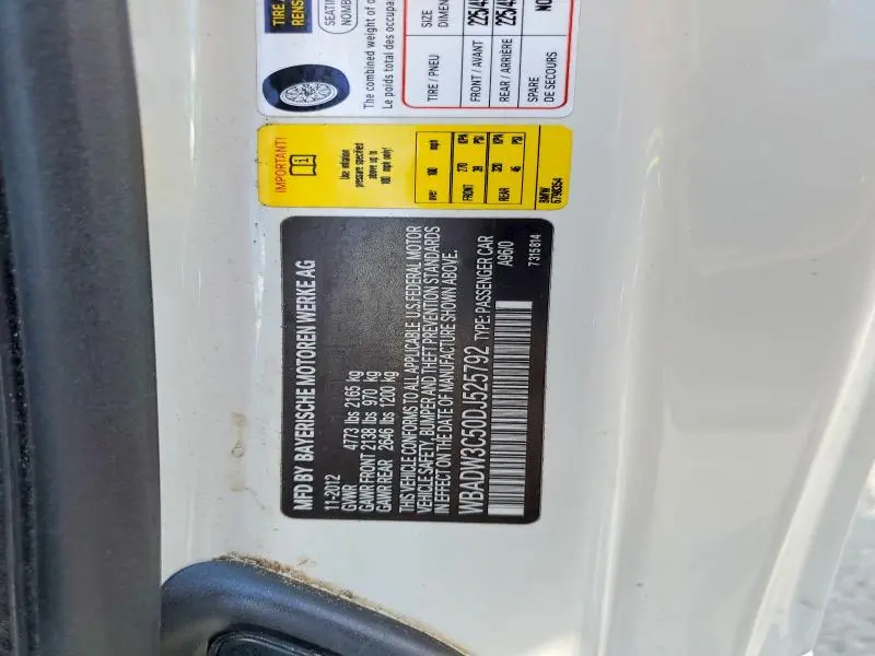 2013 BMW 328 I  