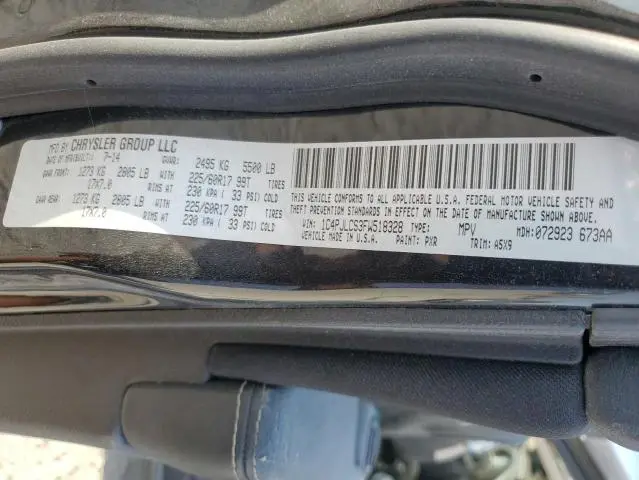 2015 JEEP CHEROKEE LATITUDE  