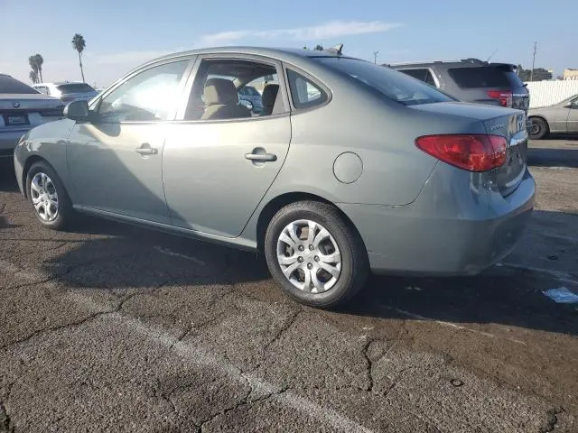 2010 HYUNDAI ELANTRA BLUE  