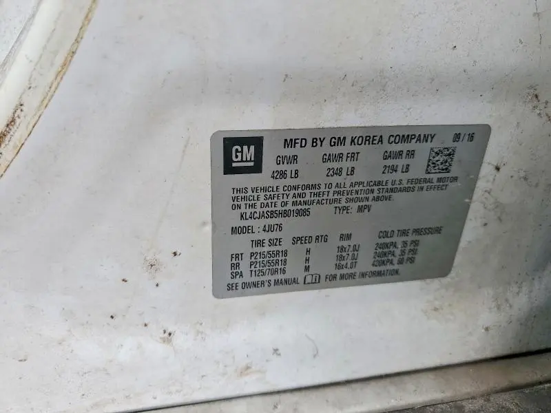 2017 BUICK ENCORE PREFERRED  