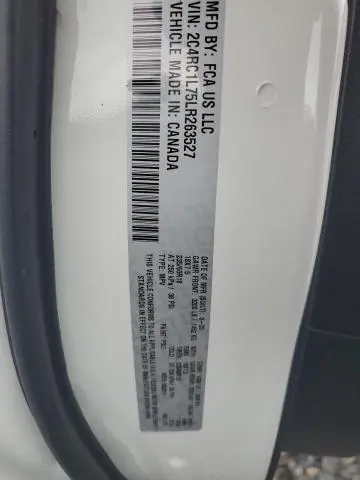 2020 CHRYSLER PACIFICA HYBRID TOURING L  