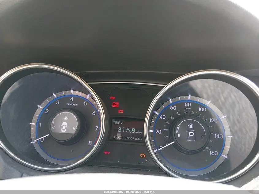 2012 HYUNDAI SONATA GLS