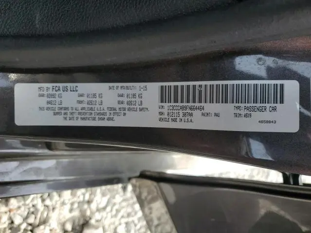 2015 CHRYSLER 200 LIMITED  