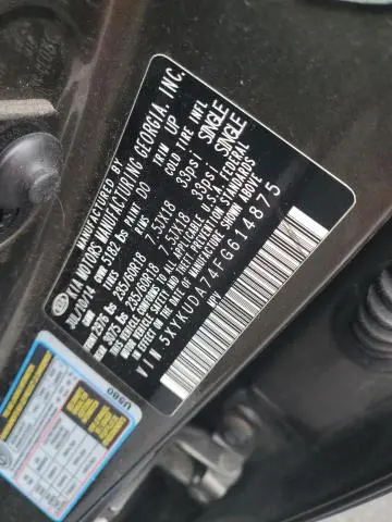 2015 KIA SORENTO EX  