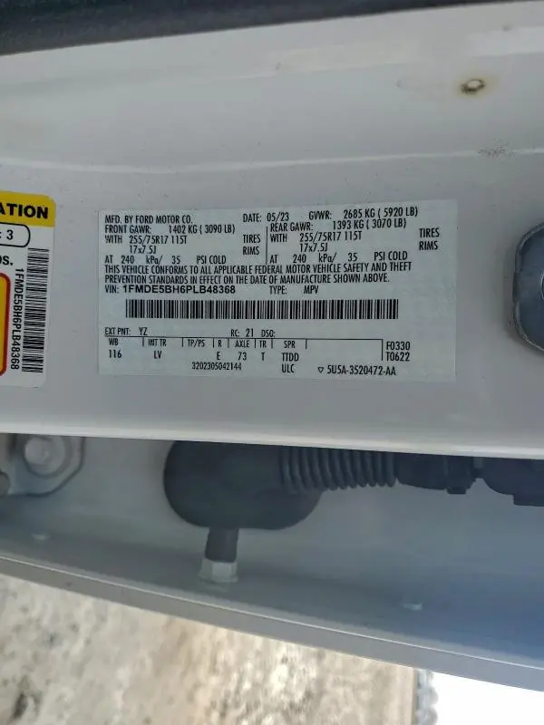 2023 FORD BRONCO BASE  