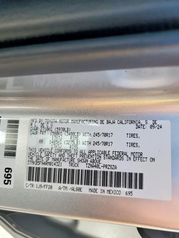 2024 TOYOTA TACOMA DOUBLE CAB  