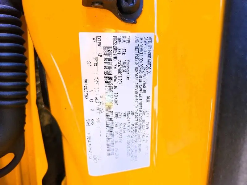 2016 FORD FOCUS ST  