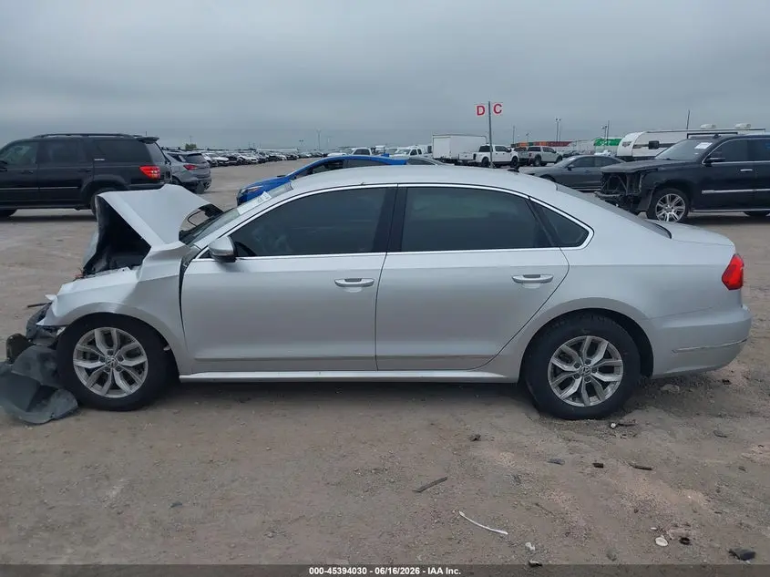 2016 VOLKSWAGEN PASSAT 1.8T S