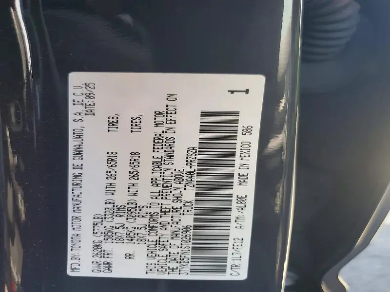 2025 TOYOTA TACOMA TRD SPORT  