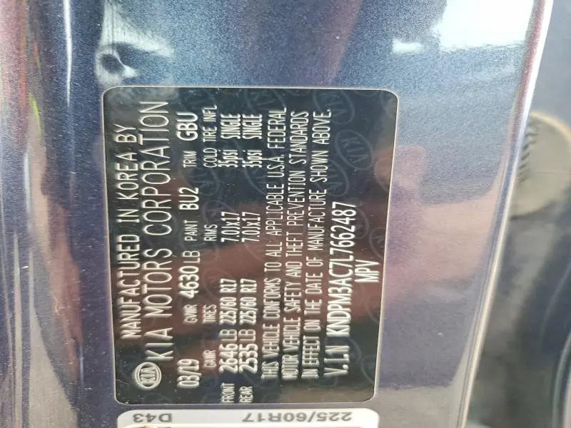 2020 KIA SPORTAGE LX  