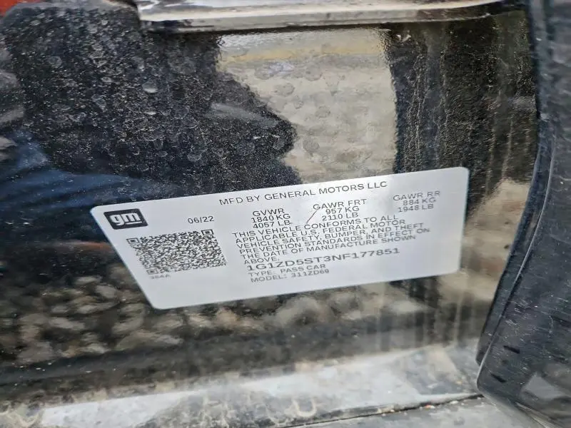 2022 CHEVROLET MALIBU LT  