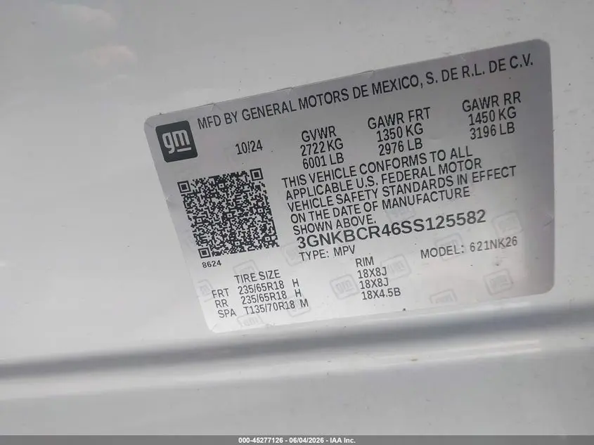 2025 CHEVROLET BLAZER FWD 2LT
