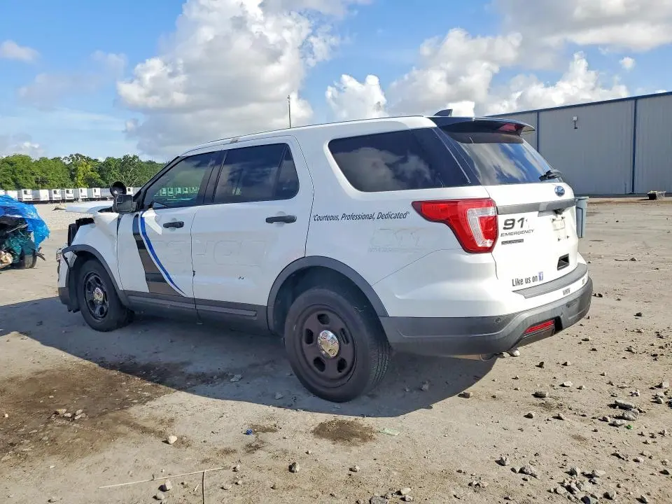 2019 FORD EXPLORER POLICE INTERCEPTOR  