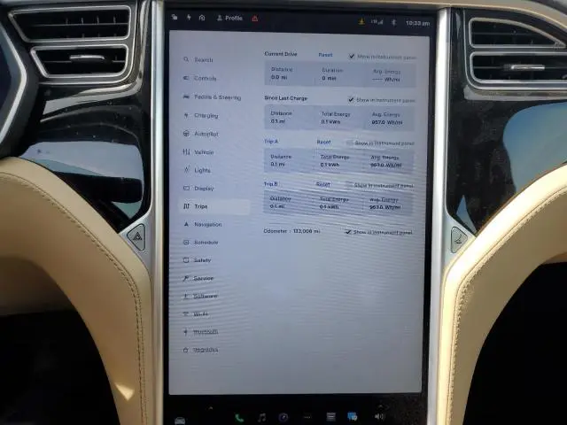 2015 TESLA MODEL S 85  