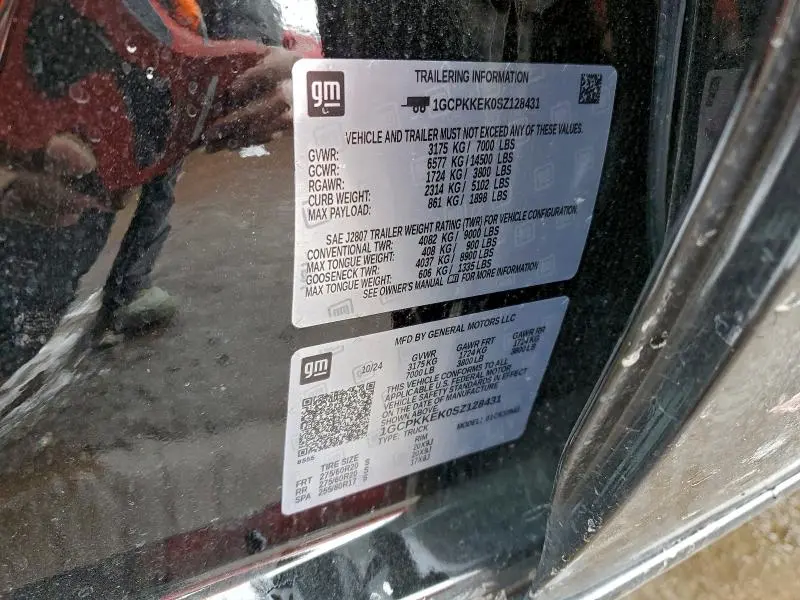 2025 CHEVROLET SILVERADO K1500 LT-L  