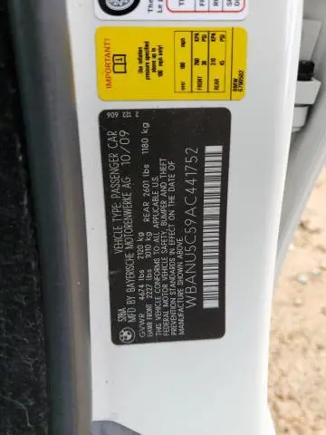 2010 BMW 528 I  