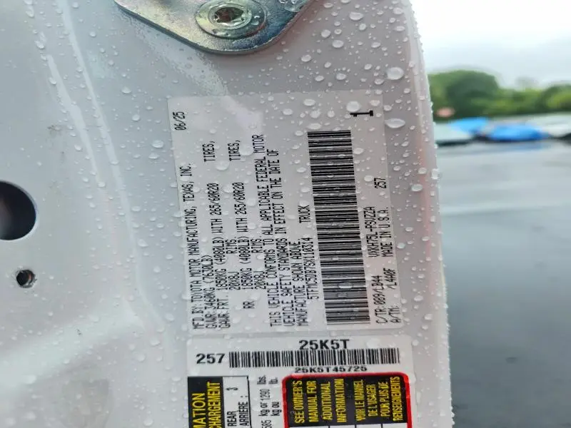 2025 TOYOTA TUNDRA 1794 EDITION HV  