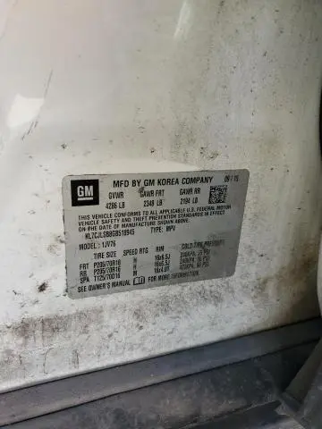 2016 CHEVROLET TRAX 1LT  