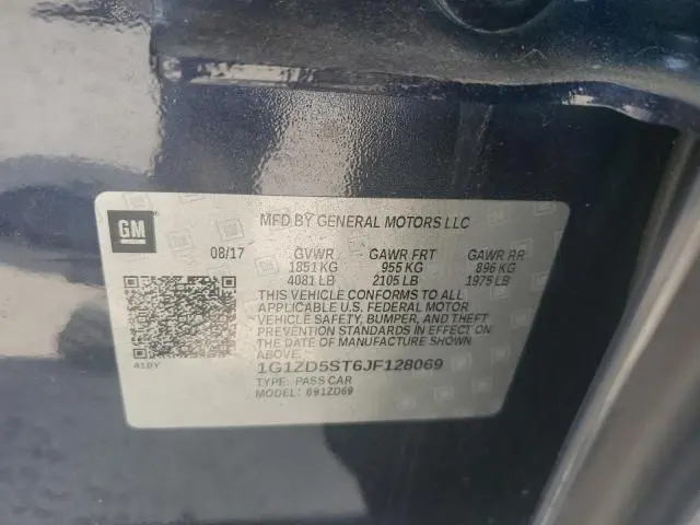 2018 CHEVROLET MALIBU LT  