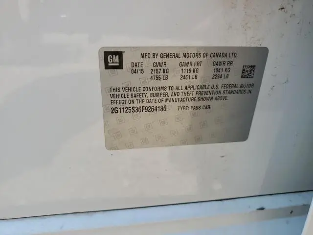 2015 CHEVROLET IMPALA LT