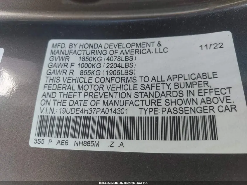 2023 ACURA INTEGRA A-SPEC