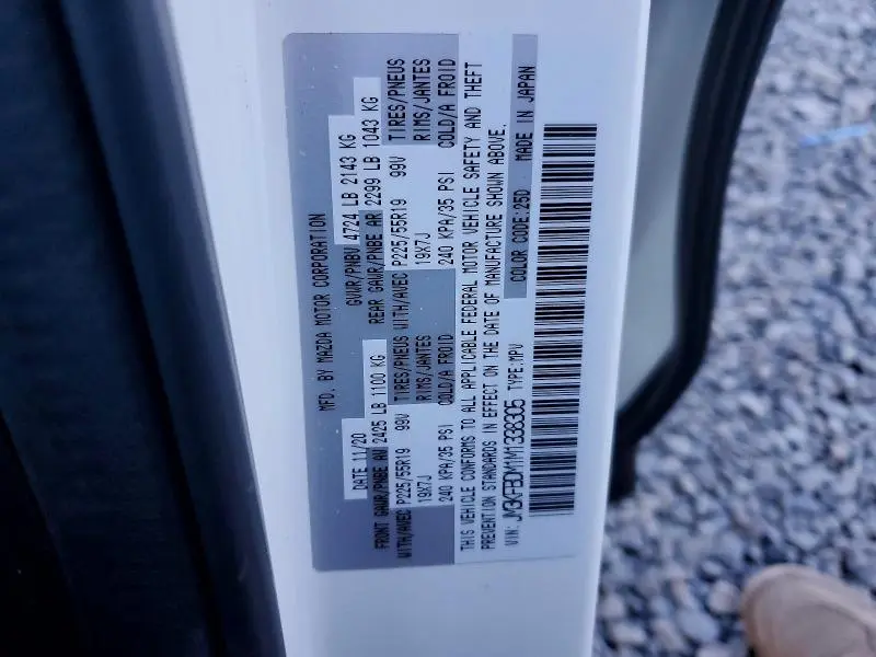 2021 MAZDA CX-5 GRAND TOURING  