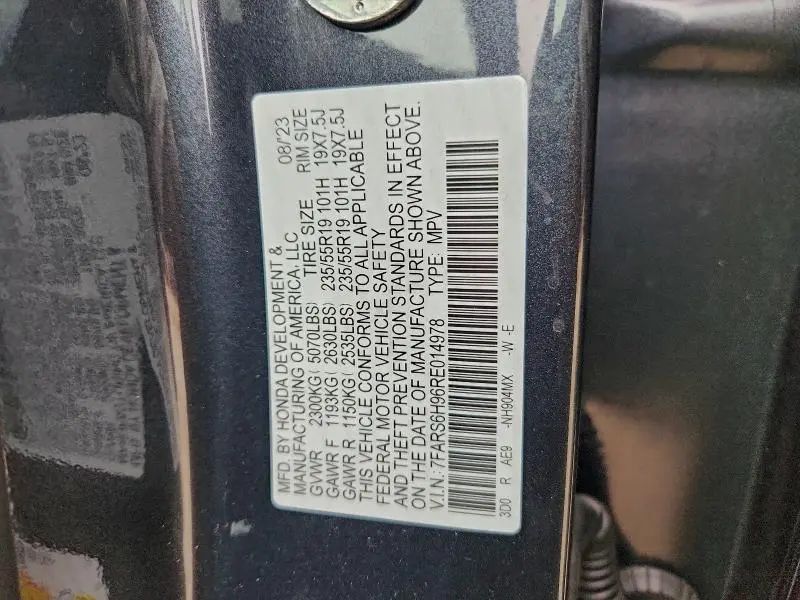 2024 HONDA CR-V SPORT TOURING  