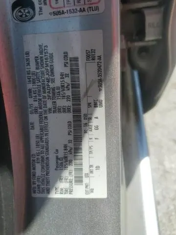 2015 FORD FIESTA SE  