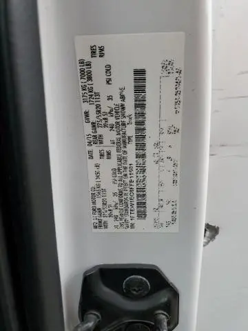 2015 FORD F150 SUPERCREW  