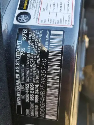 2014 MERCEDES-BENZ C 250  