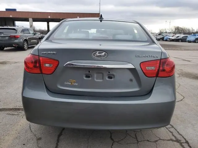 2010 HYUNDAI ELANTRA BLUE  