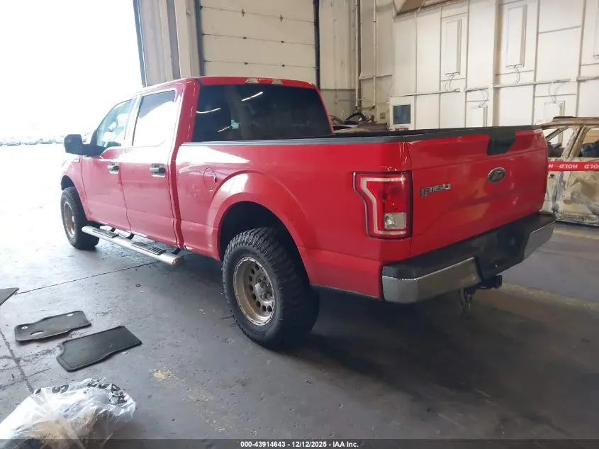 2015 FORD F-150 XLT